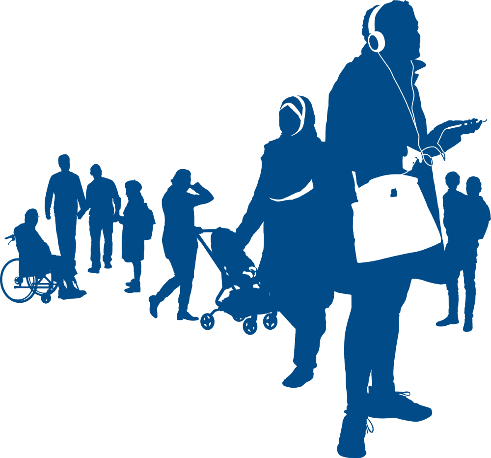 diverse group heritageblue Volunteer With Citizens Advice Conwy Gwynedd